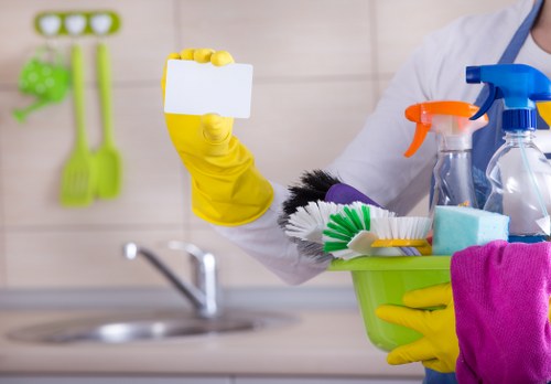 Professional after builders cleaning in a newly renovated room