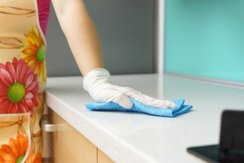 Dust removal and surface cleaning after construction work