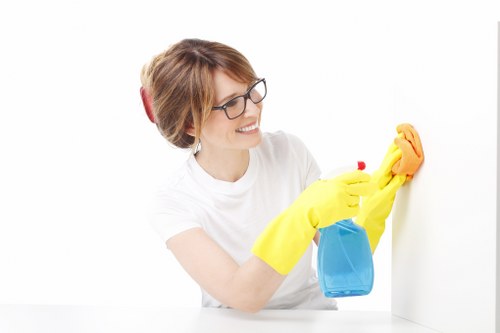 Spotless workplace showing the value of commercial cleaning
