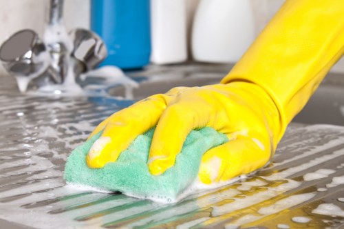 Deep cleaning of a family home in Ruislip with attention to detail