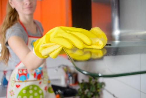 Local Ruislip cleaners maintaining a spotless office space