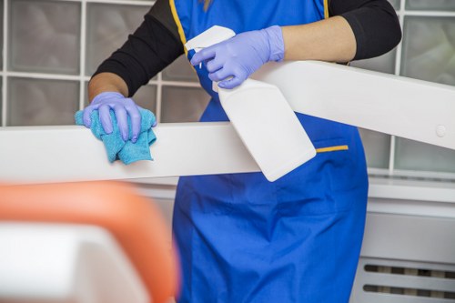 Deep carpet cleaning process improving indoor air quality
